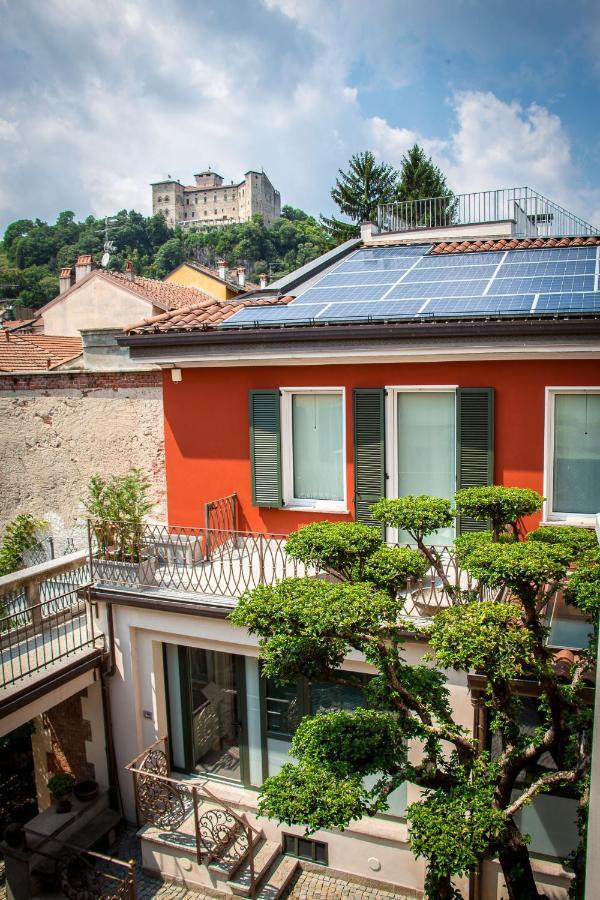 Hotel Ponti Angera Bagian luar foto
